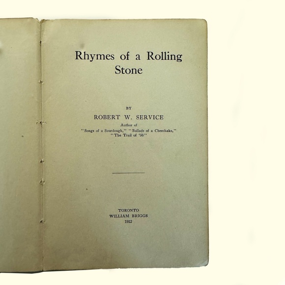 The Spell of the Yukon and Rhymes of a Rolling Stone First Editions - Picture 3 of 11